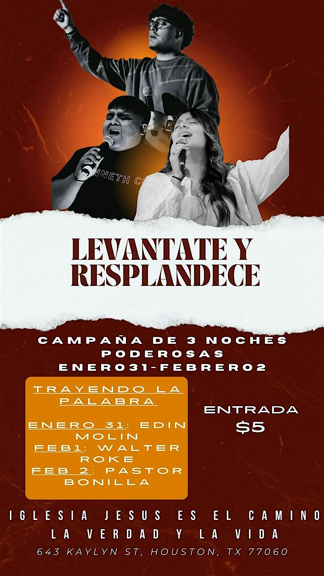 Levante y resplandece