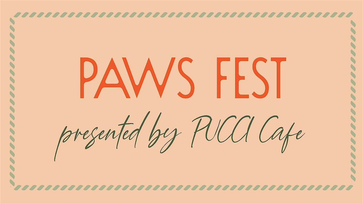 PAWS FEST - Doggie Costume Contest