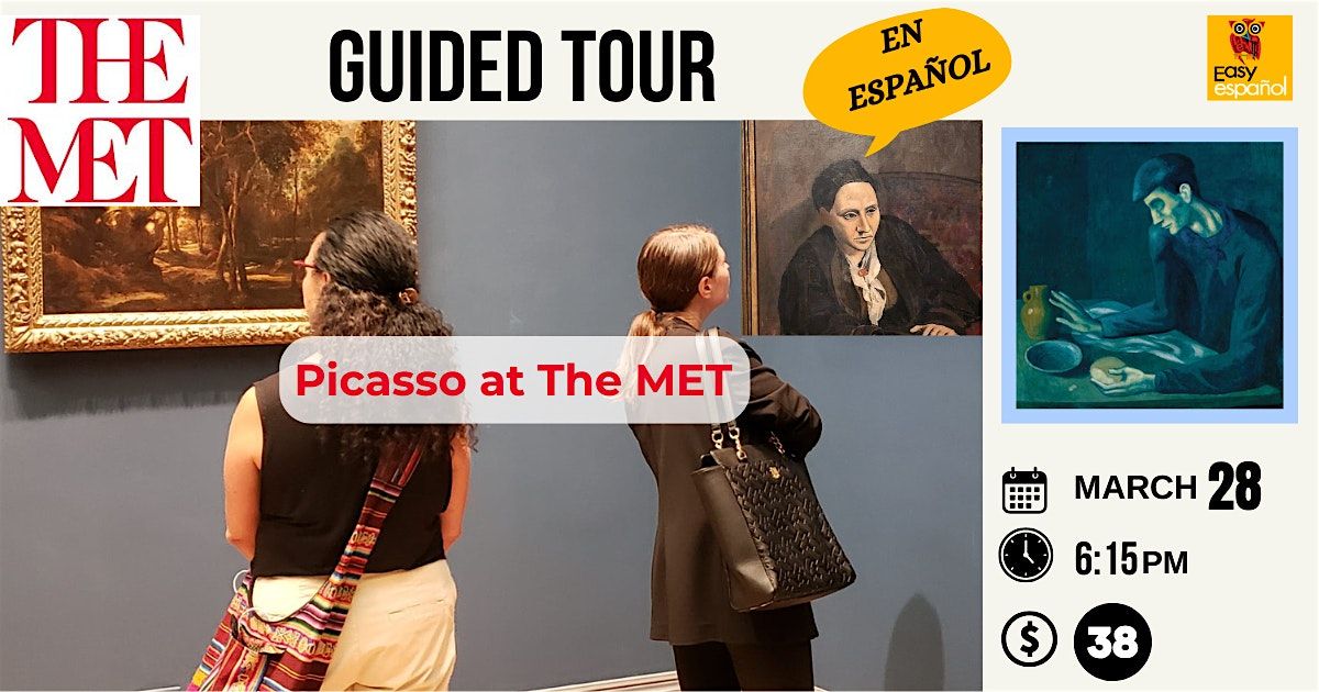 In-Person Spanish Guided Tour at The MET: Picasso