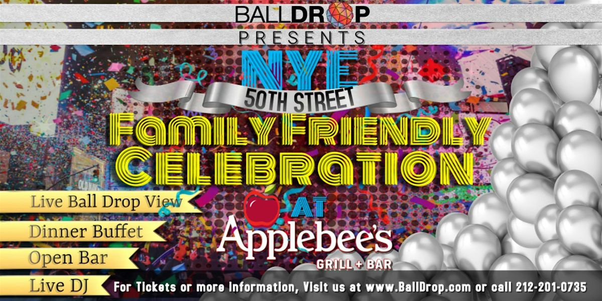 BallDrop.com Presents Applebee's 50th Street Times Square New Year's Eve