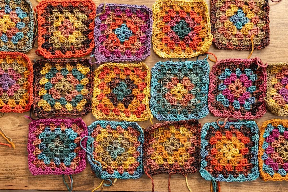 Introduction to Crochet- Learn to make a Granny Square