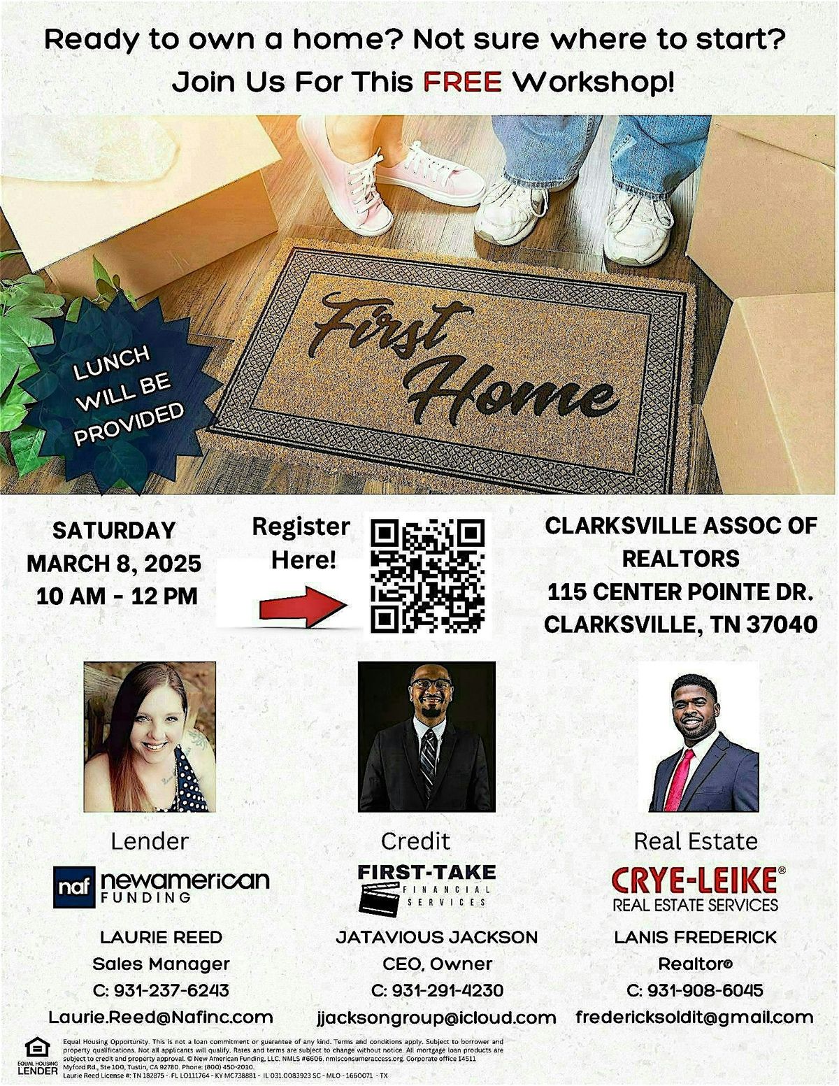 First Time Home Buyers Workshop