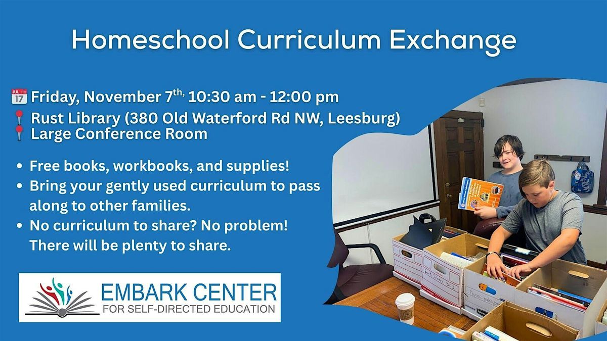 Homeschool Curriculum Exchange