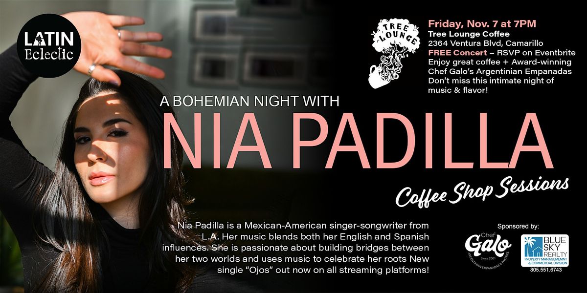 A Bohemian Night With Nia Padilla, Coffee Shop Sessions