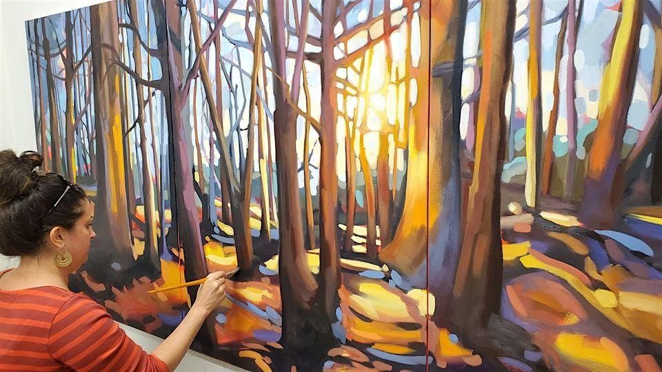 Paint a Loose & Luminous Forest, 2 Days