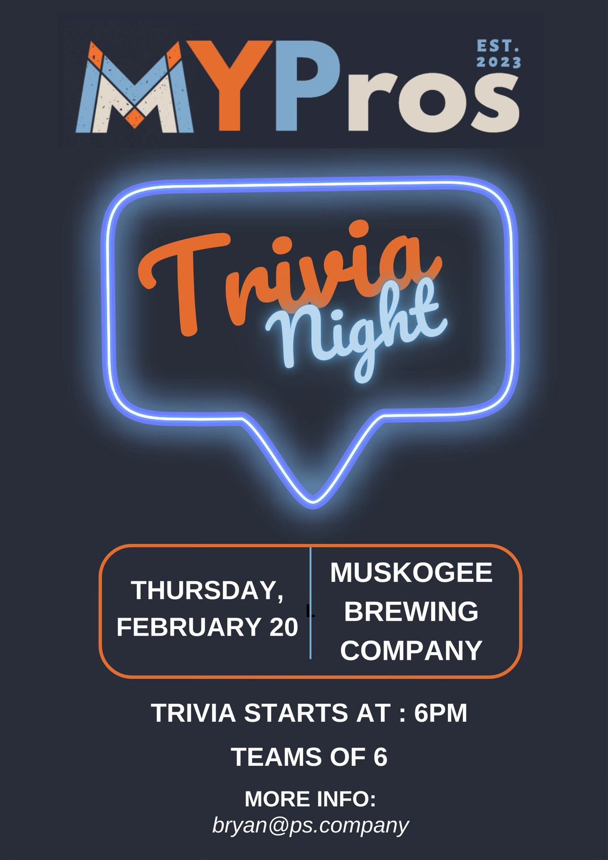 MYPros Trivia Night