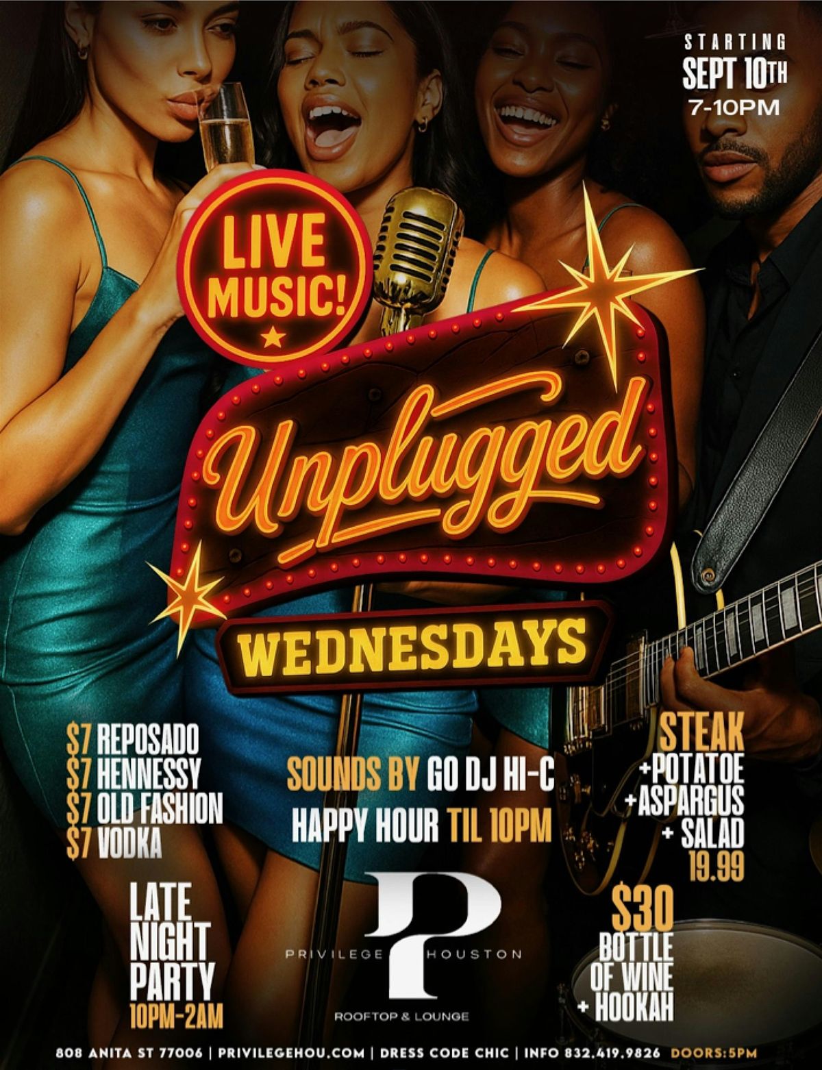 Live Music Steak Night
