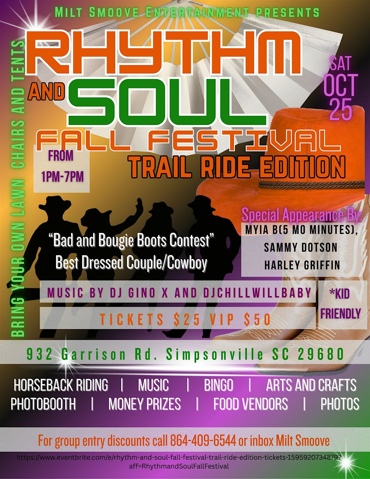 Rhythm and Soul Fall Festival Trail Ride Edition