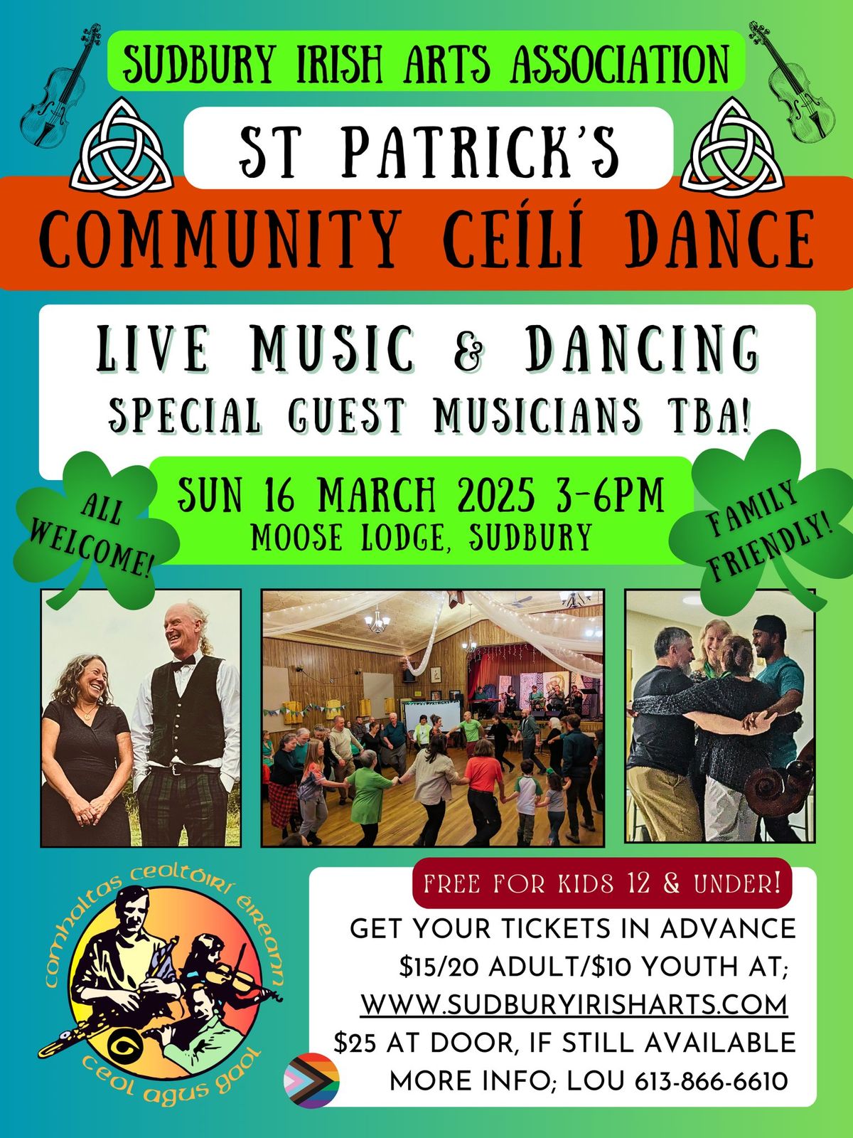 St Patricks Community Ceili Dance - Sudbury Irish Arts