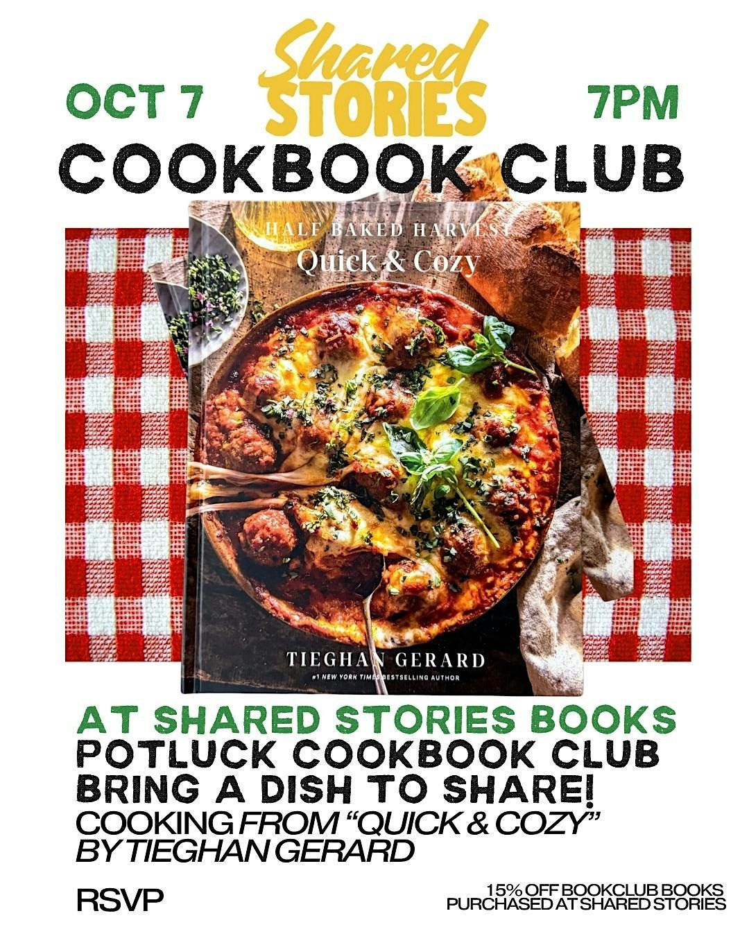 Cookbook Club & Potluck