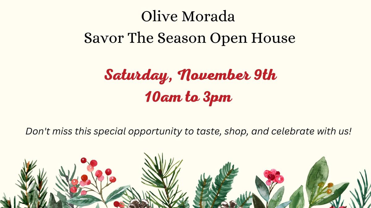 Savor The Season Holiday Open House