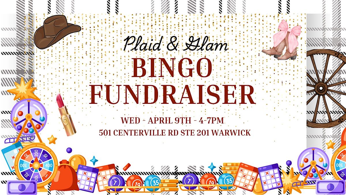 Plaid & Glam Bingo Fundraiser