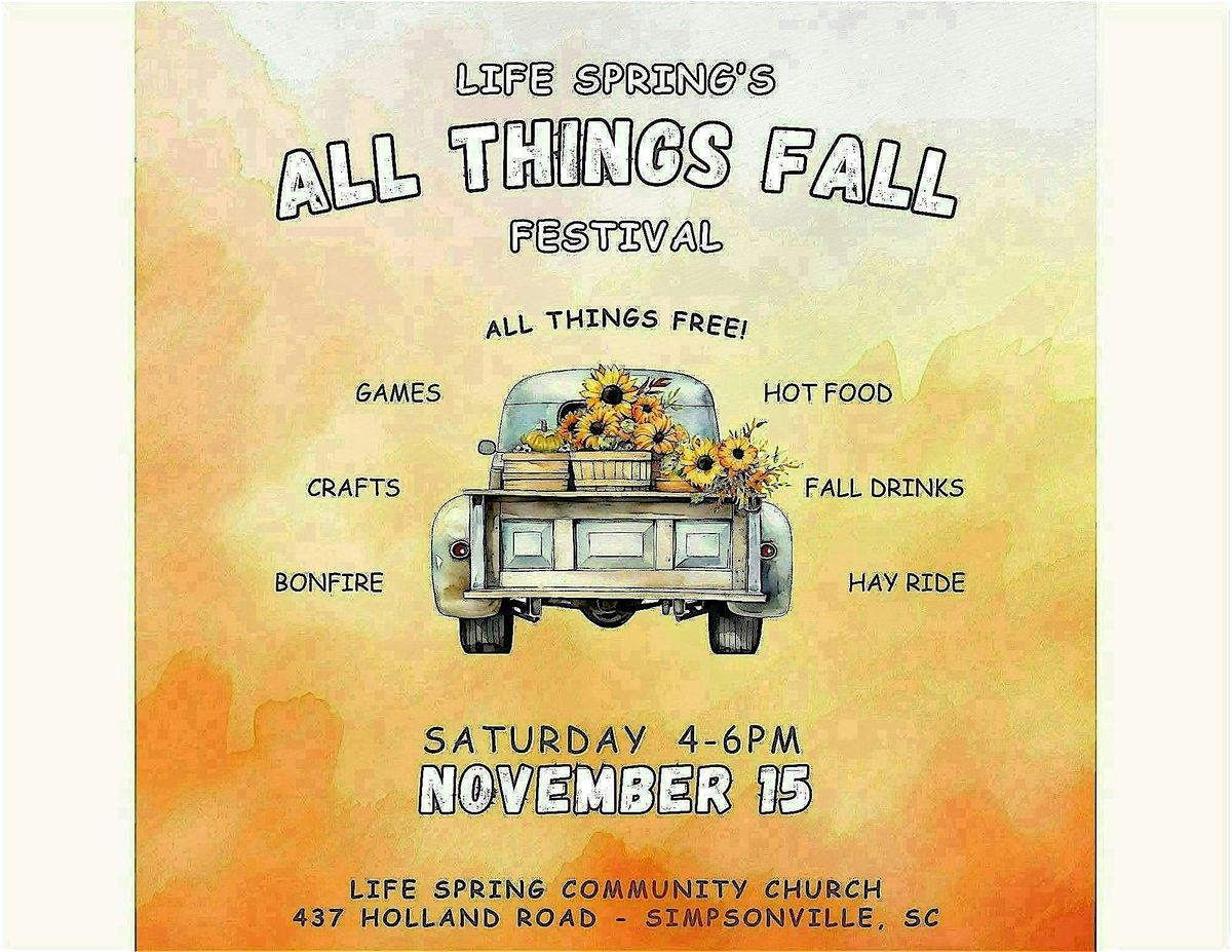 Life Spring\u2019s All Things Fall Festival
