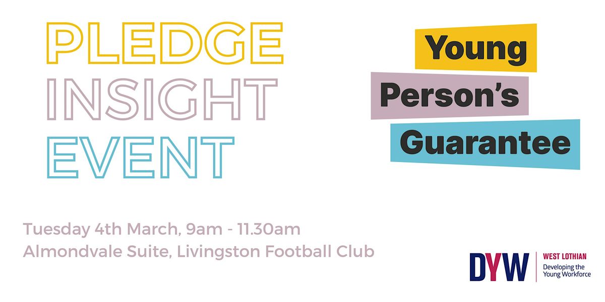 Young Persons Guarantee Pledge Insight Event