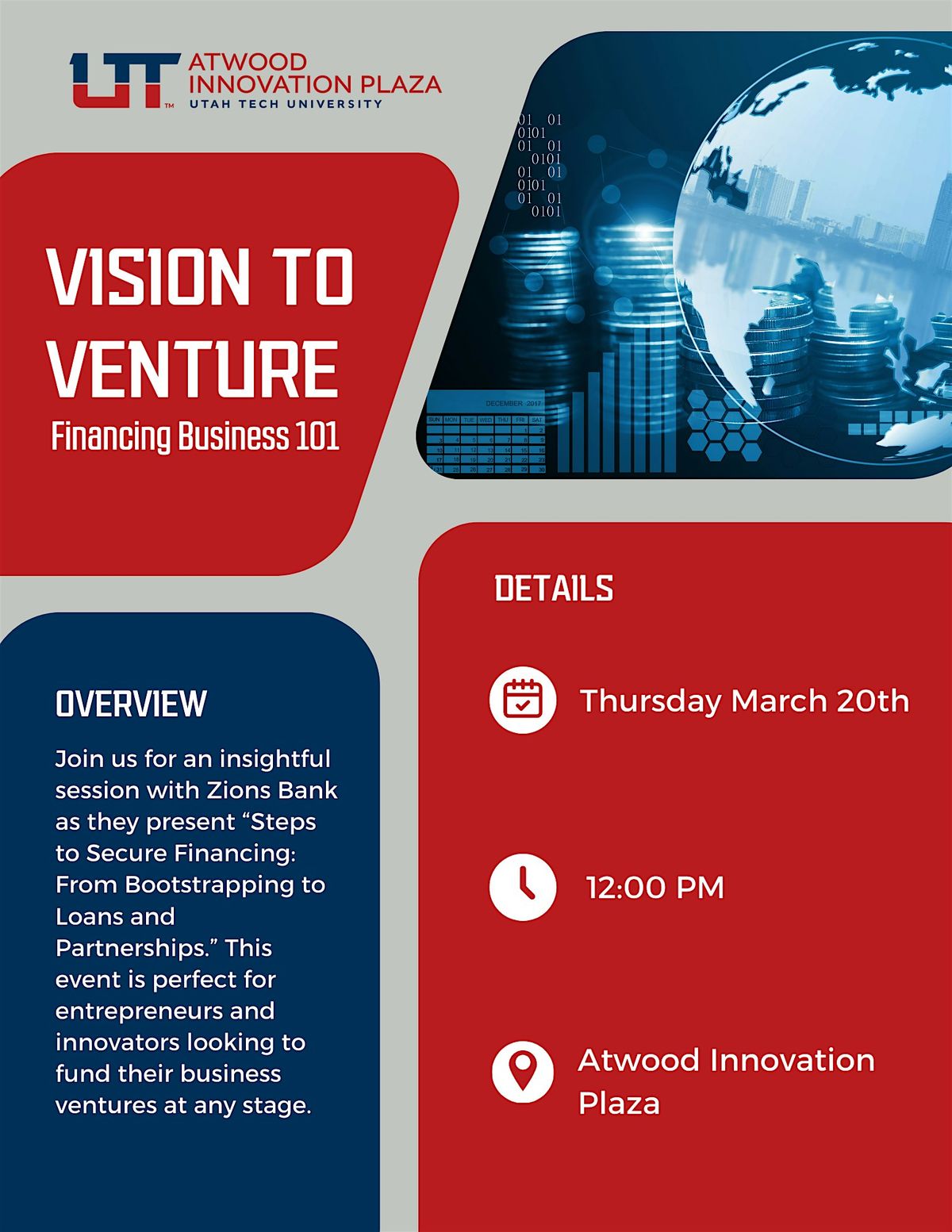 Vision to Venture: Financing Business 101