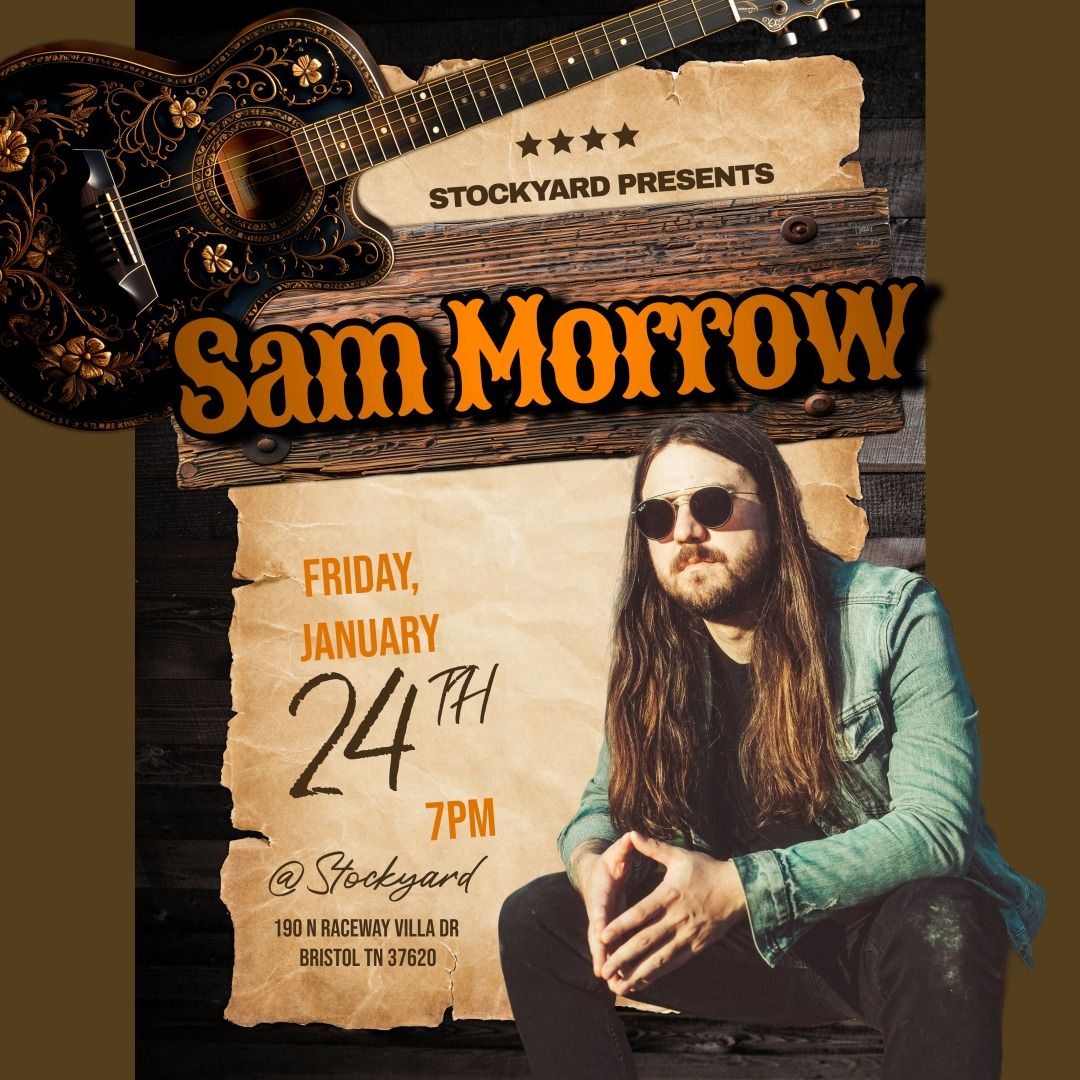 Sam Morrow live at Stockyard