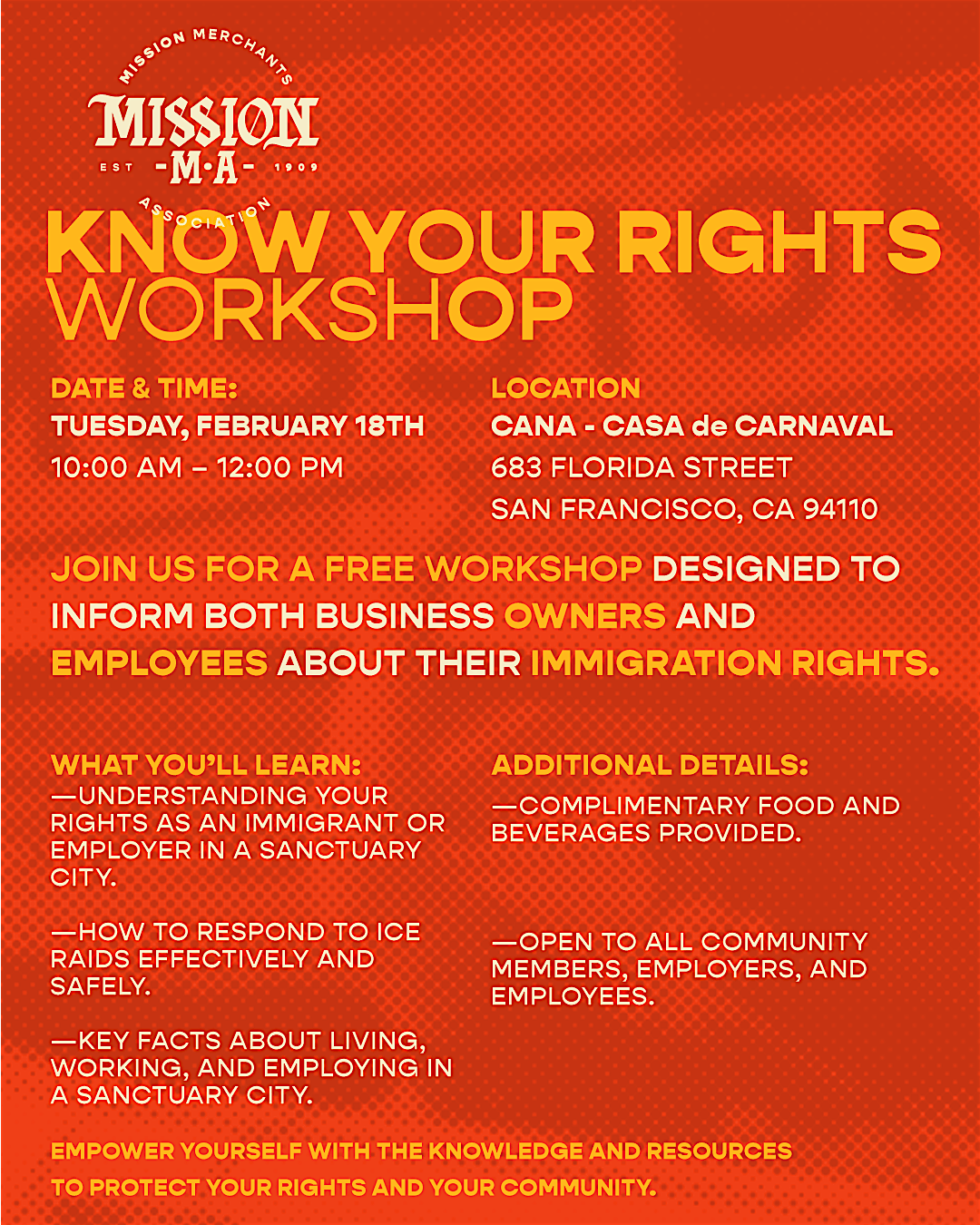 Know your Rights Workshop