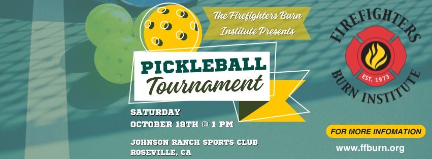 Firefighters Burn Institute Pickleball Tournament