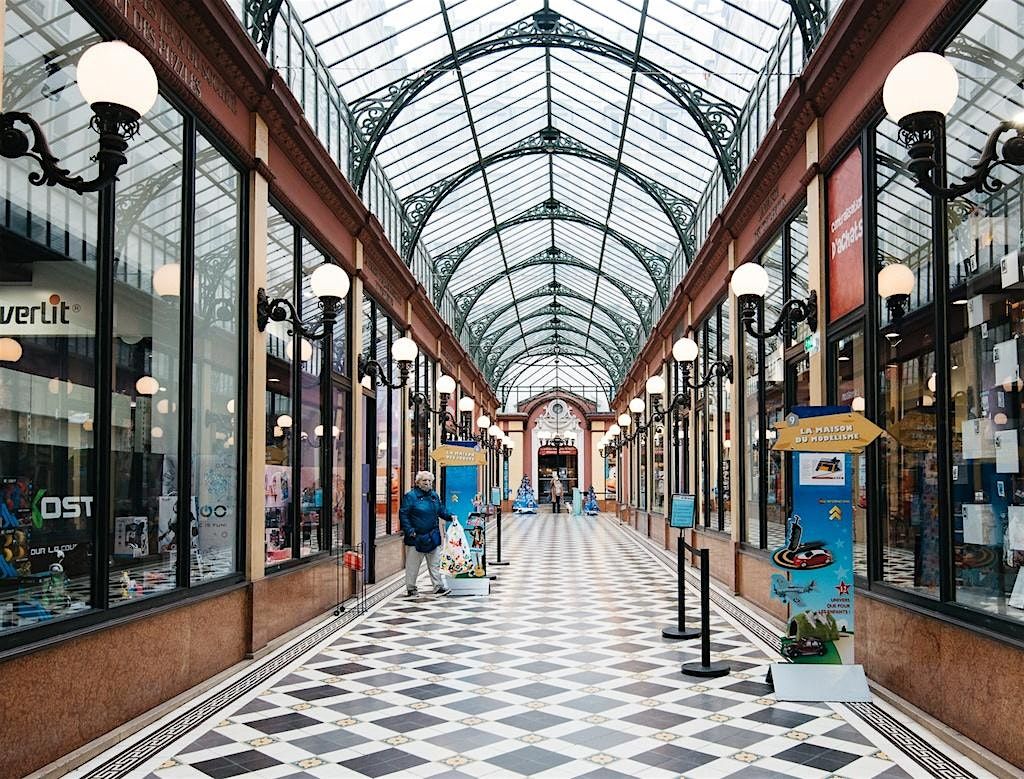 Les passages couverts de Paris-Centre