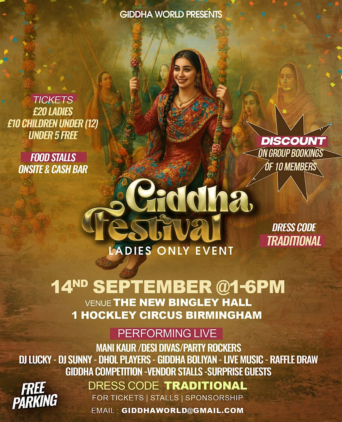 GIDDHA FESTIVAL LADIES ONLY