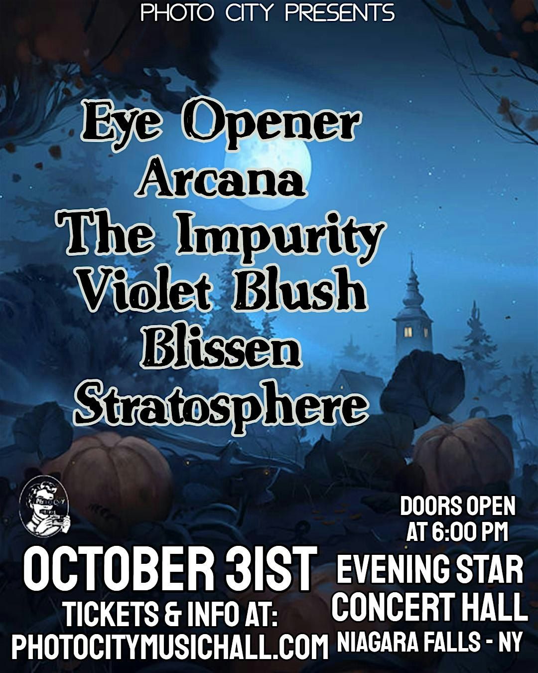 HALLOWEEN SHOW - Feat: Eye Opener, Arcana, Violet Blush, Blissen, & more