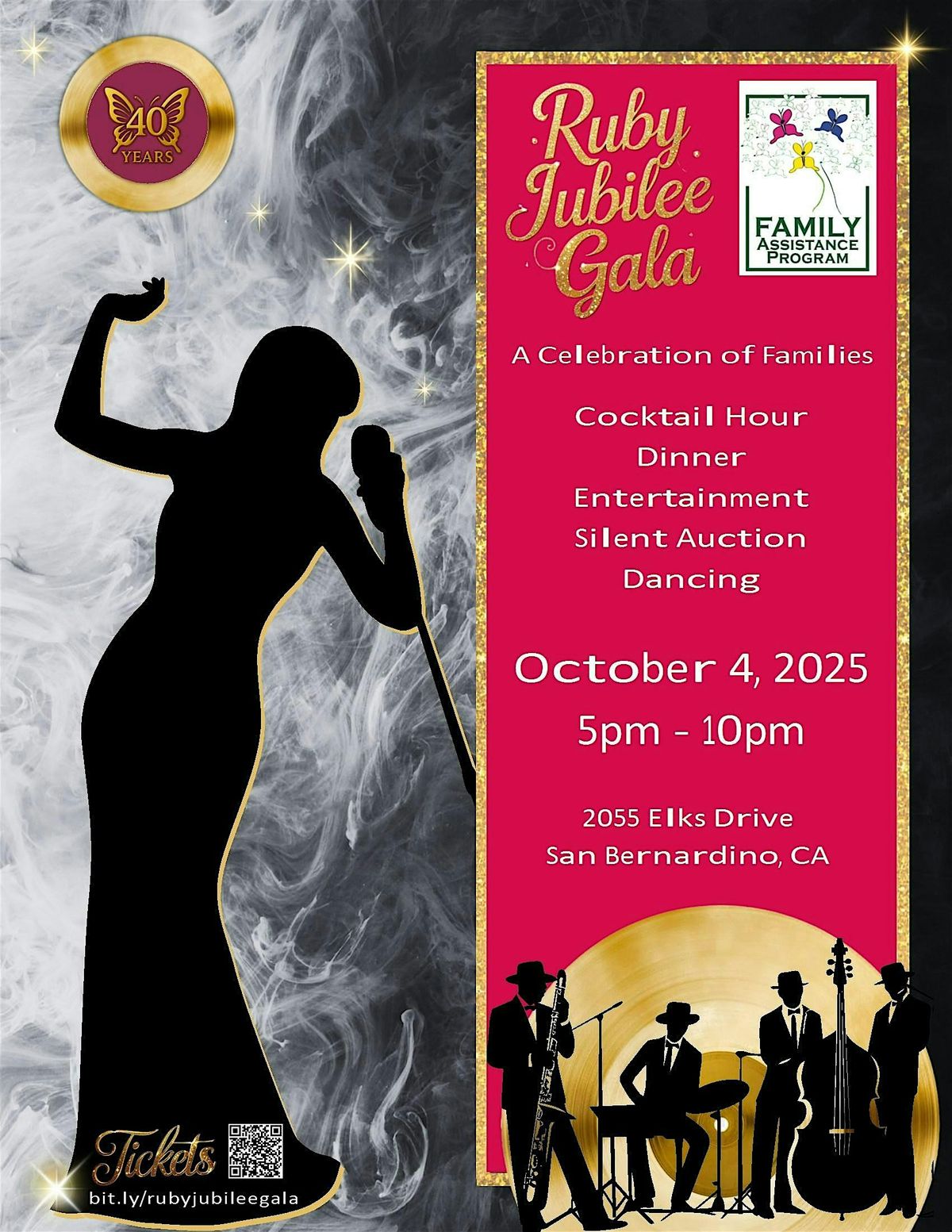 40 Year Anniversary Ruby Jubilee Gala 2025