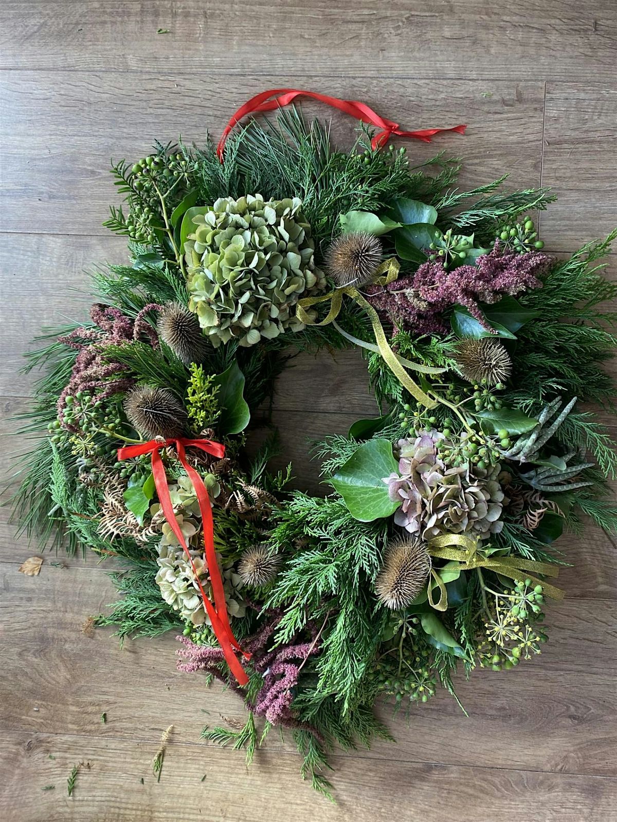 Festive Wreath Making with Betty Blooming