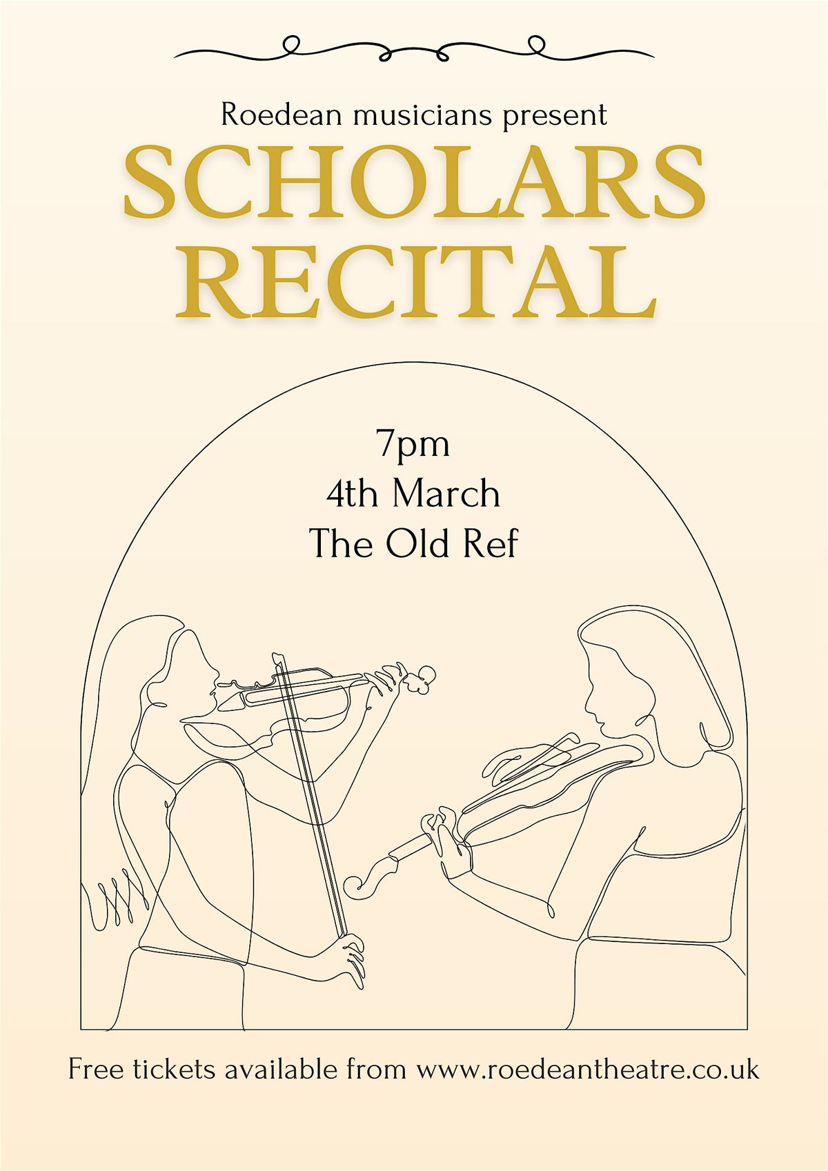 Scholars Recital