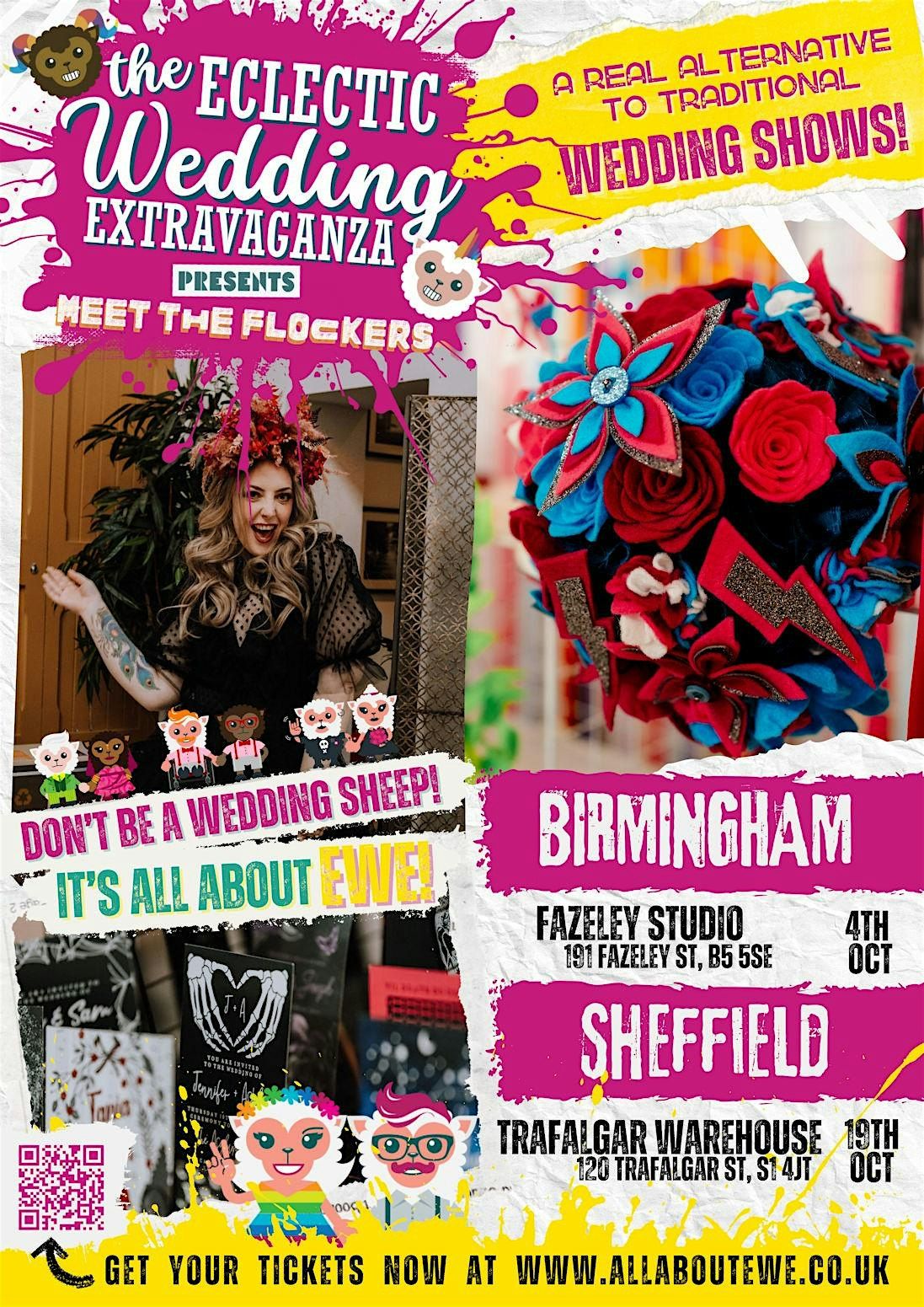 Sheffield - The Eclectic Wedding Extravaganza Meet The Flockers Tour 2025