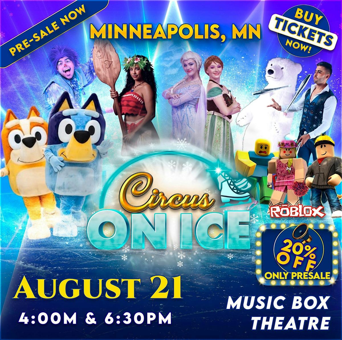 MINNEAPOLIS, MN - CIRCUS ON ICE