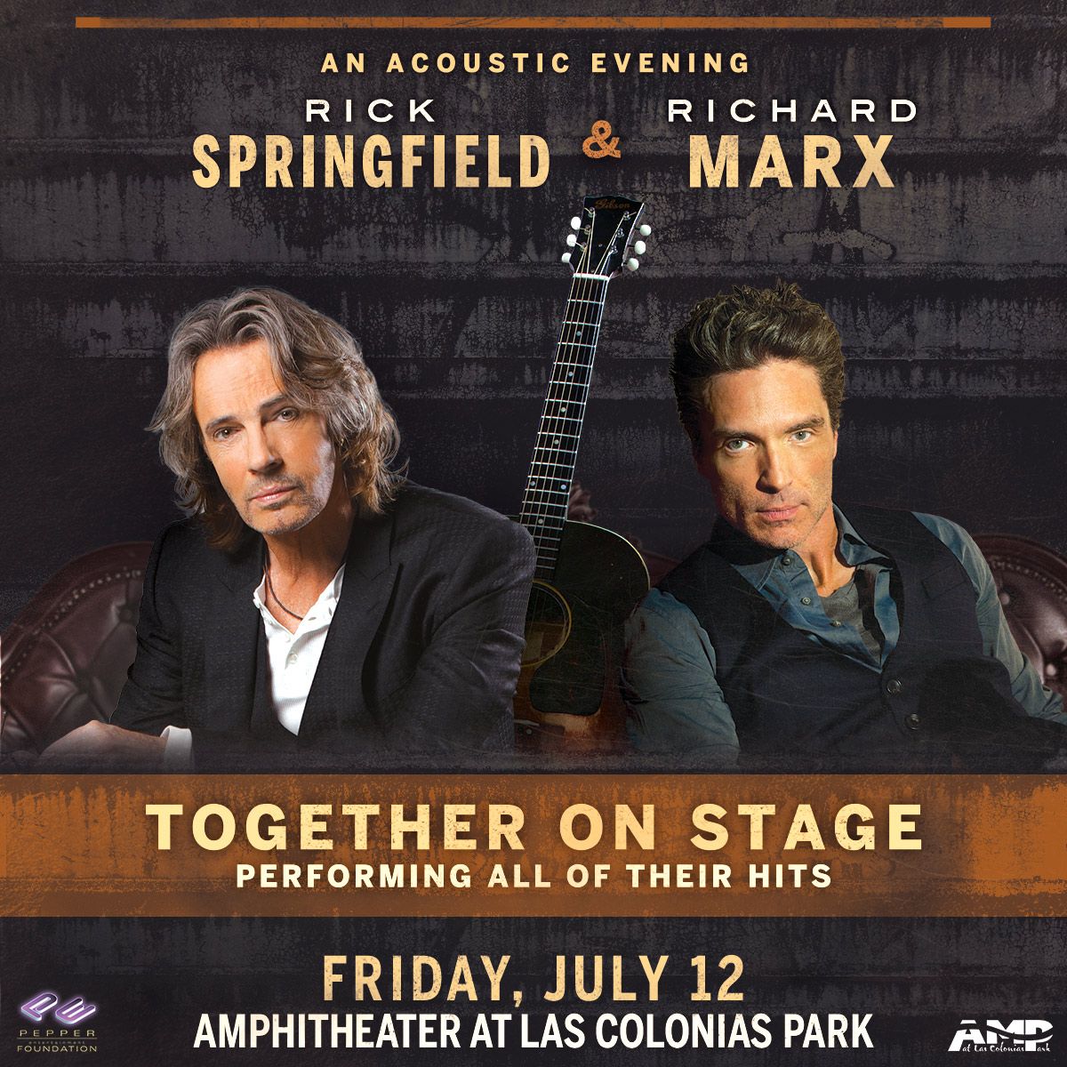Rick Springfield & Richard Marx Together On Stage
