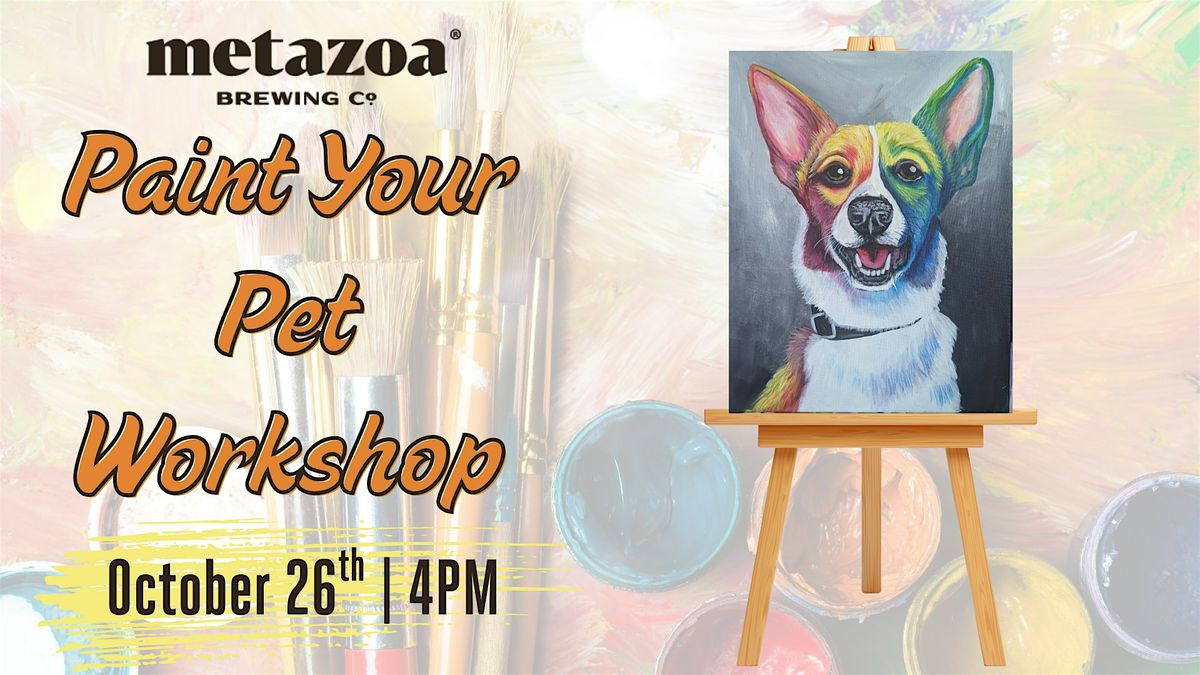 Paint Your Pet Workshop