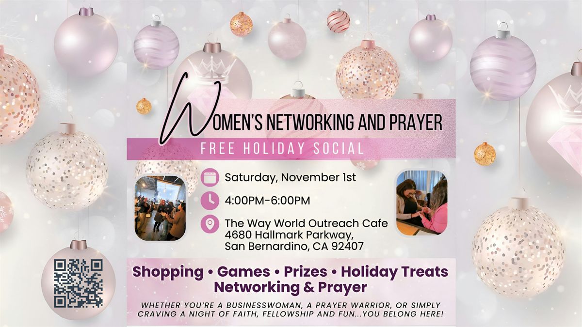 Women's Networking & Prayer Holiday Social