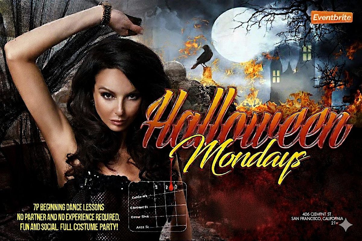 SalsaCrazy Mondays HALLOWEEN - Salsa Dance Classes & Salsa Bachata Dancing