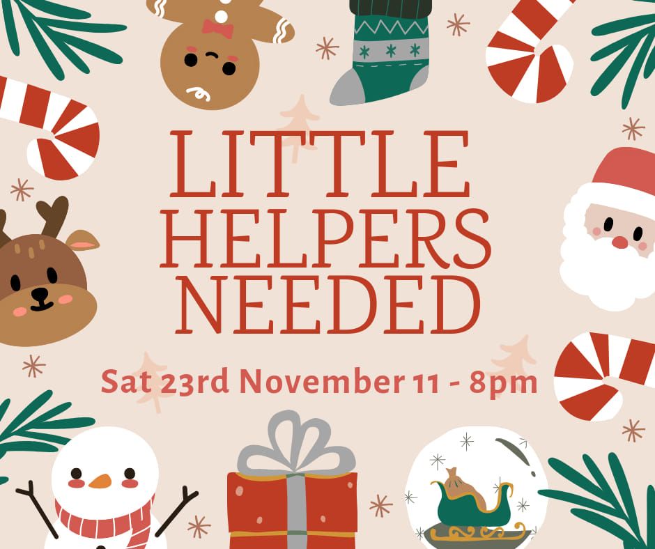 Little Helpers Christmas craft event