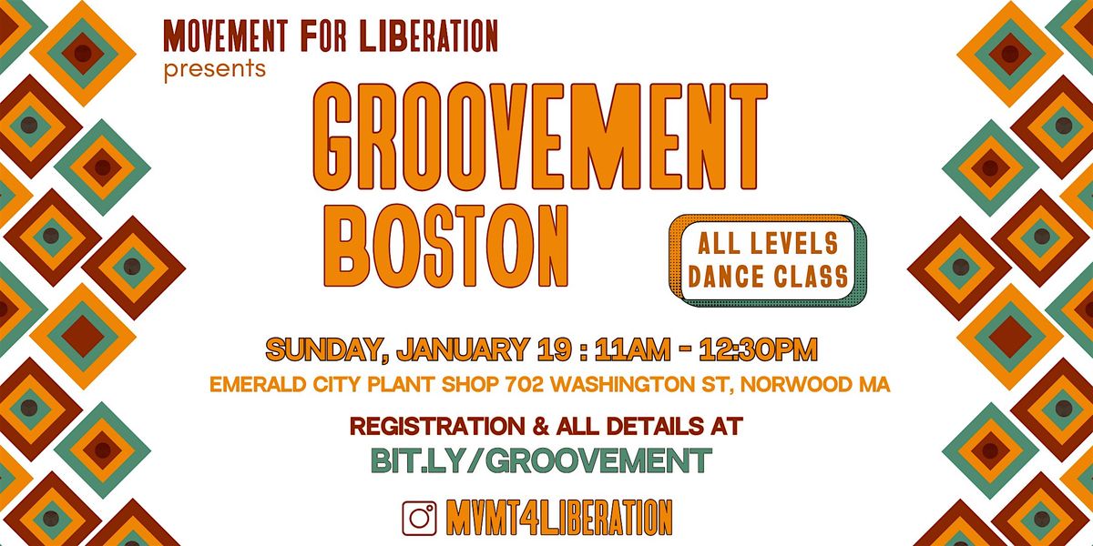 Groovement Boston - All-Levels Dance Class at Emerald City Plant Shop!