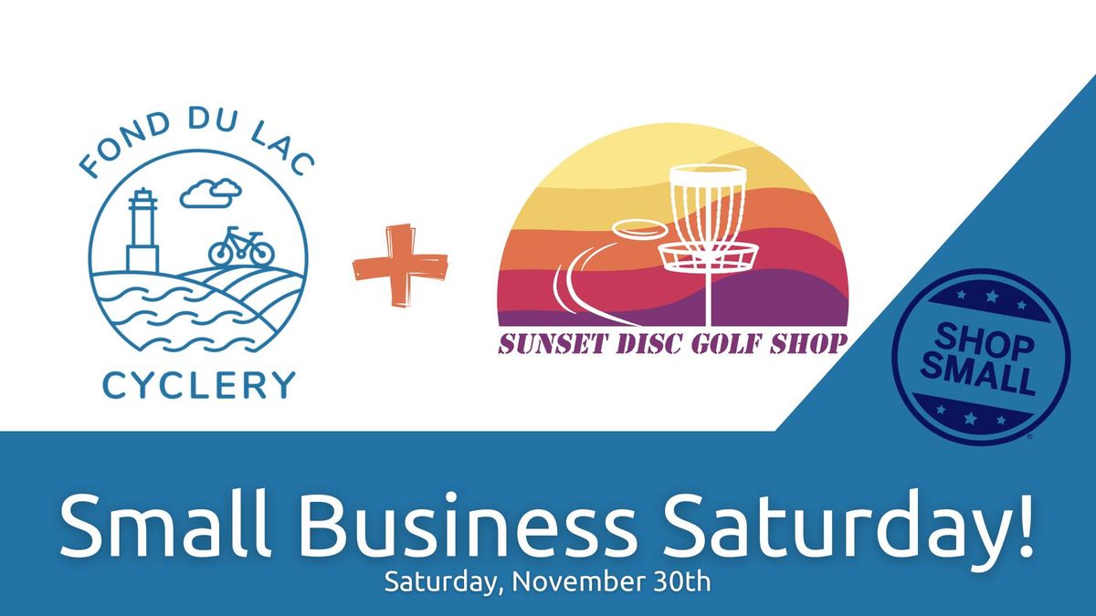 Sunset Disc Golf Pop-Up on Small Business Saturday!