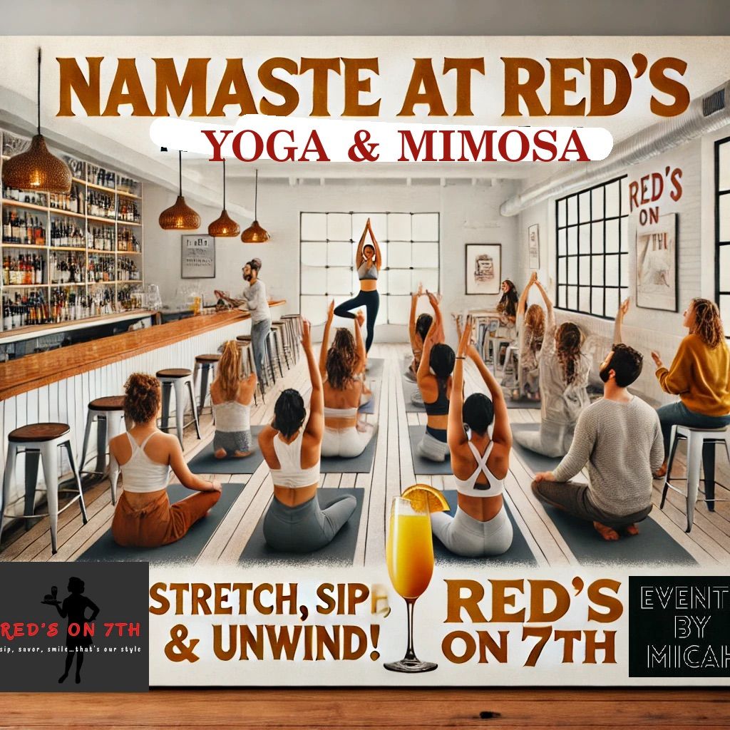 Namaste at Red's: National Yoga Day