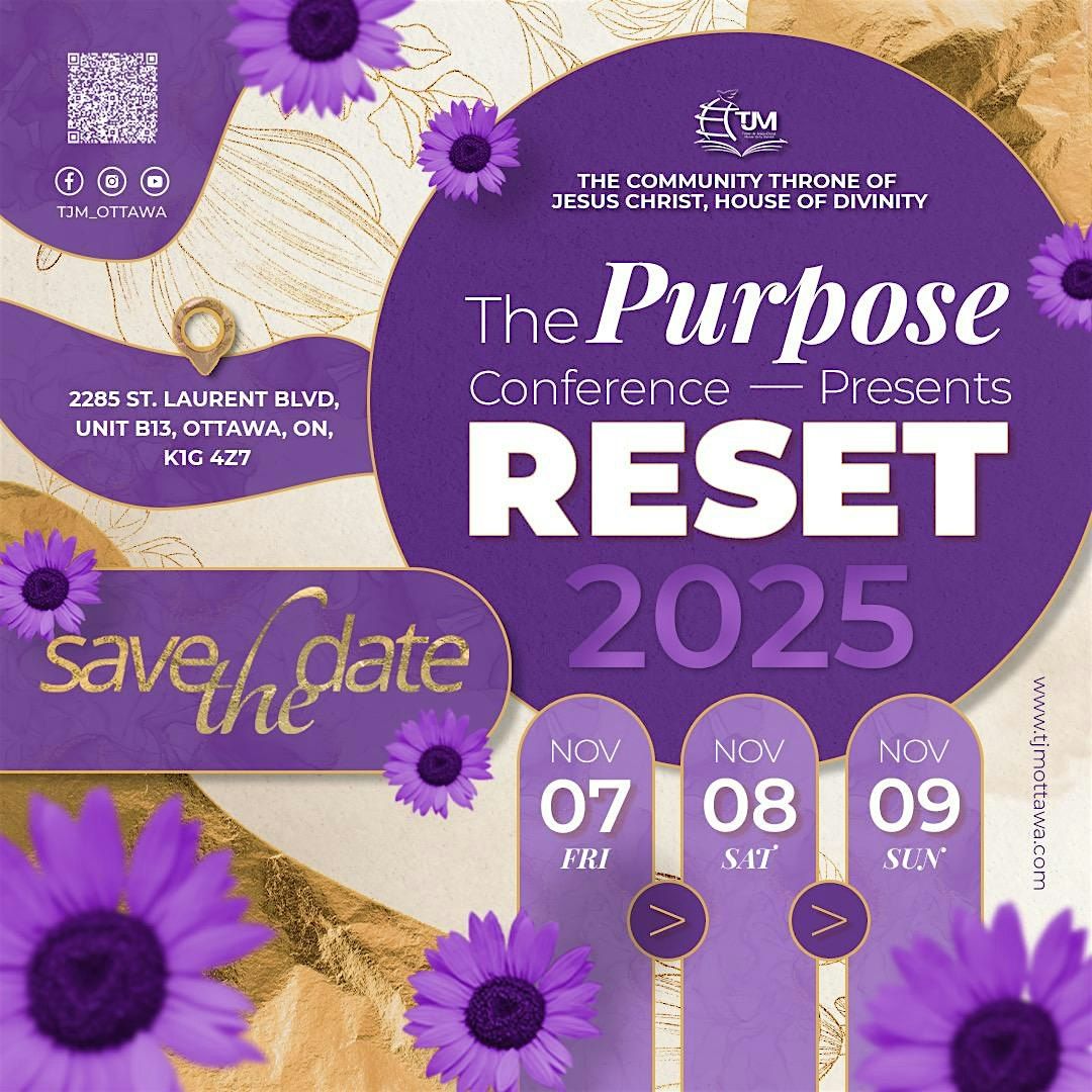 Purpose Conference 2025: RESET