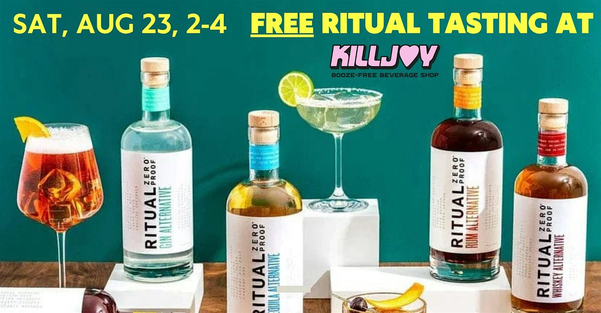FREE Ritual Spirits Cocktail Tasting