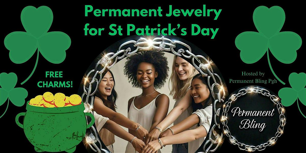 Permanent Jewelry for St Patrick\u2019s Day