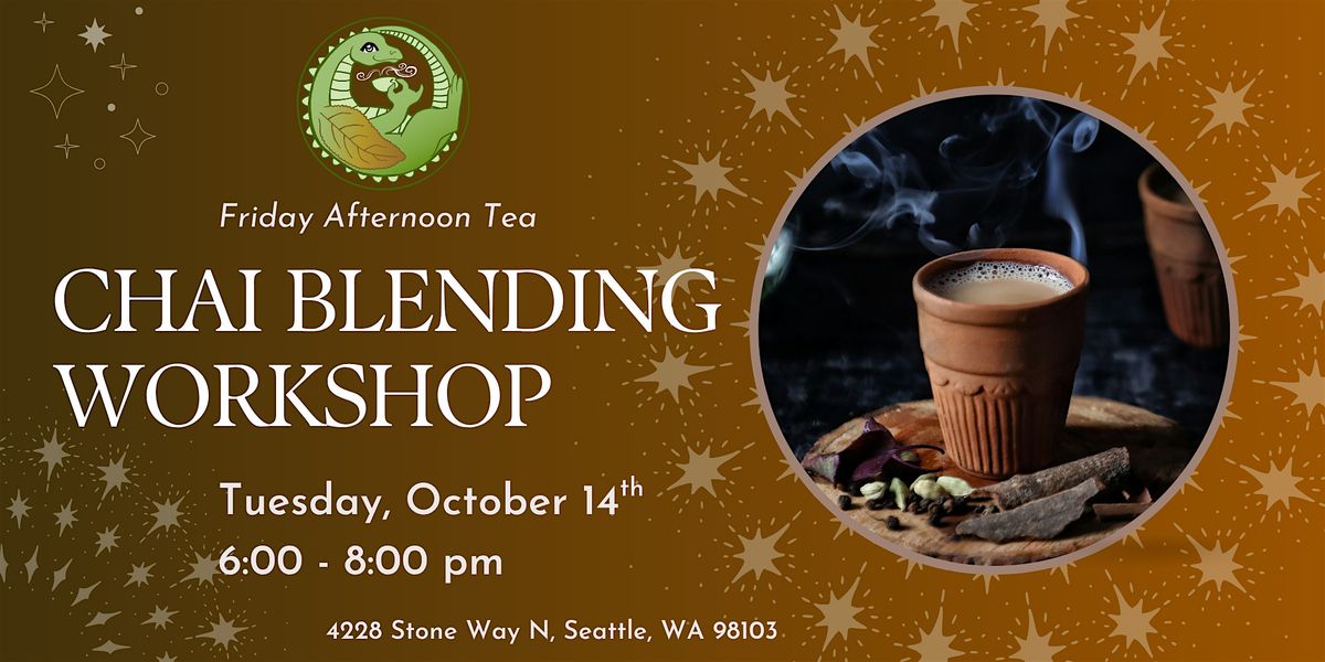 Chai Blending Workshop