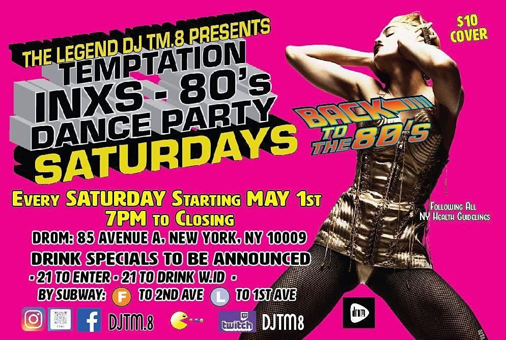 INXS - 80's Dance Party Saturdays