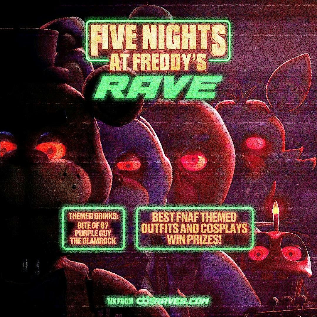 FIVE NIGHTS AT FREDDYS RAVE NYC NEW YORK CITY