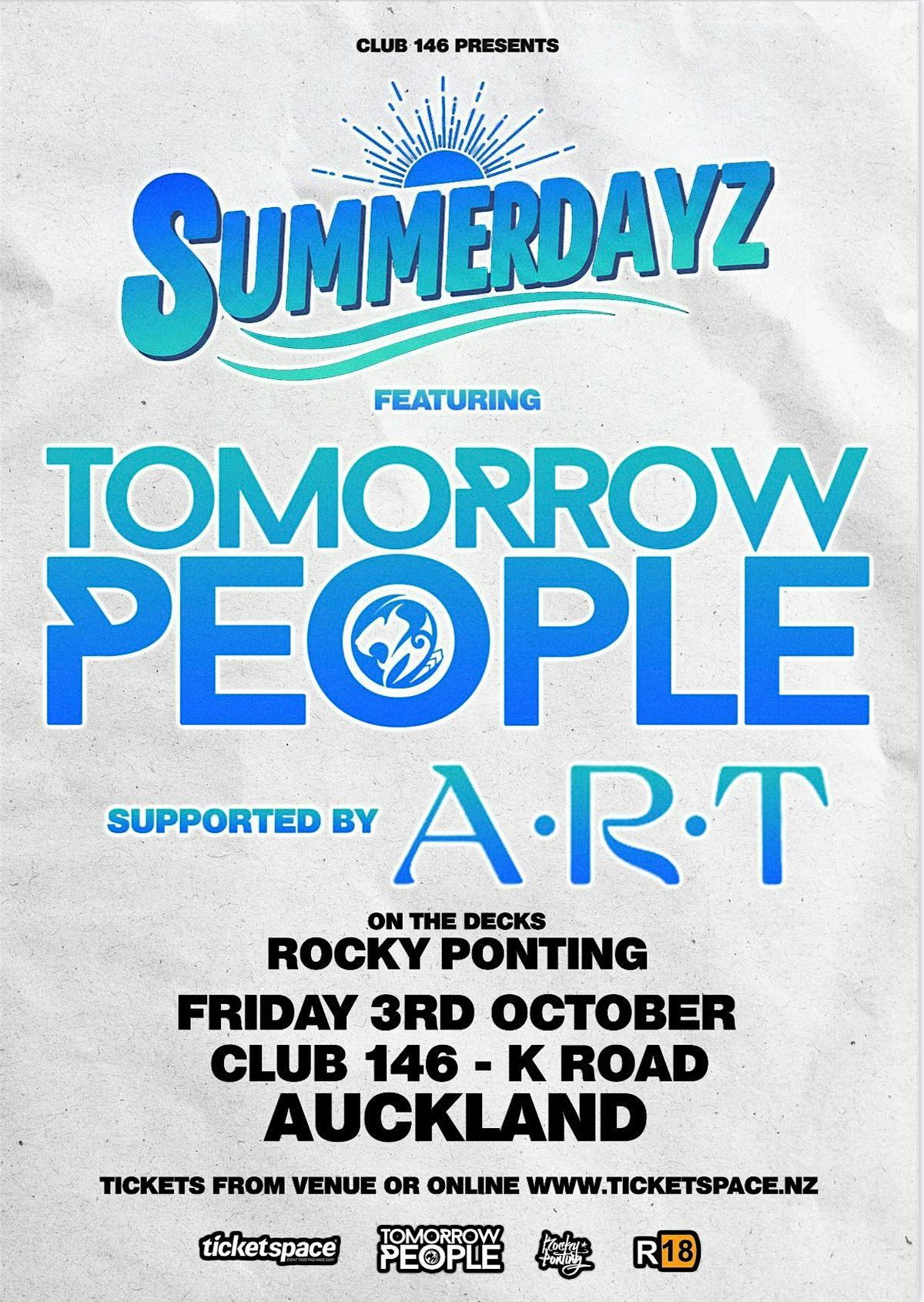 TOMORROW PEOPLE | Summerdayz