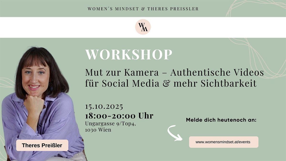 Mut zur Kamera \u2013 Authentische Videos f\u00fcr Social Media & mehr Sichtbarkeit