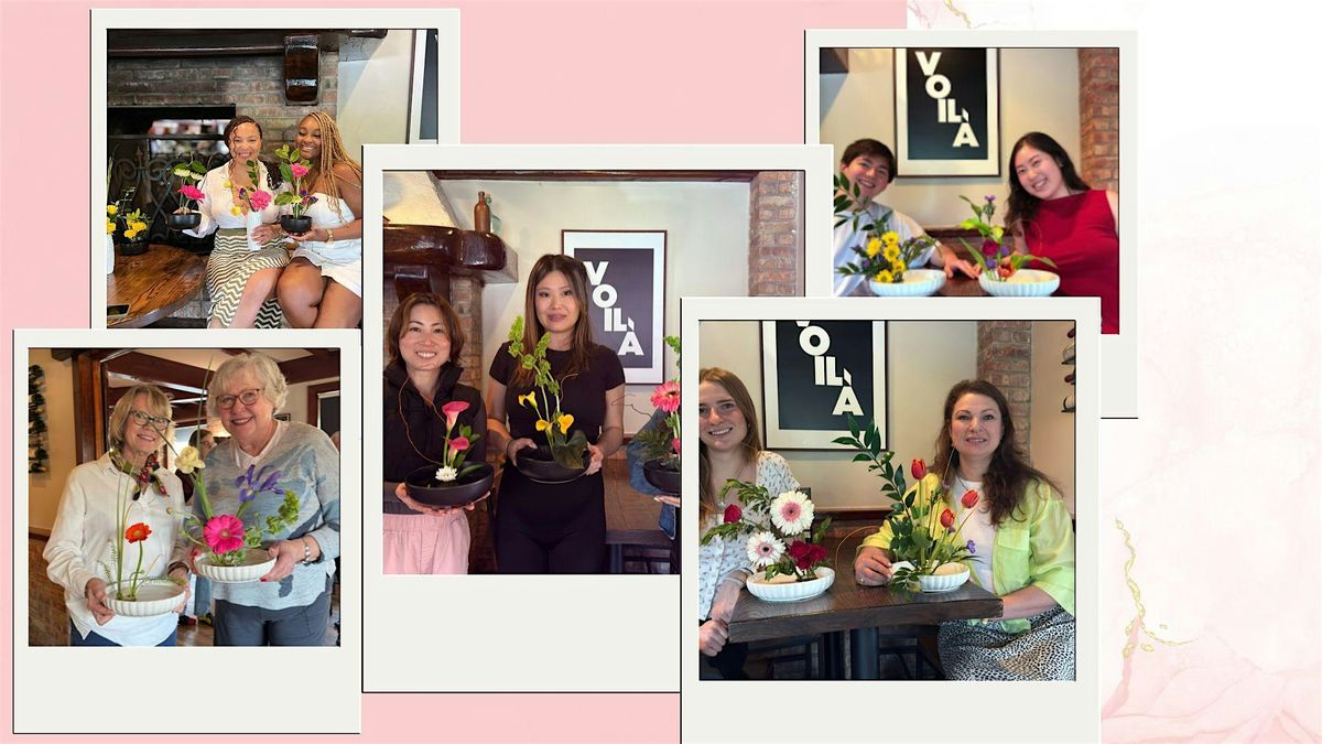 Flower Arrangement Class: Ikebana & Pastry