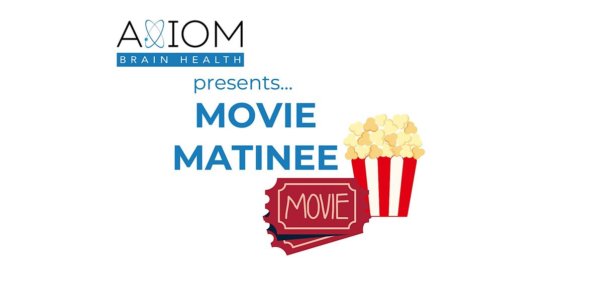 Movie Matinee for Seniors- "Singing in the Rain"