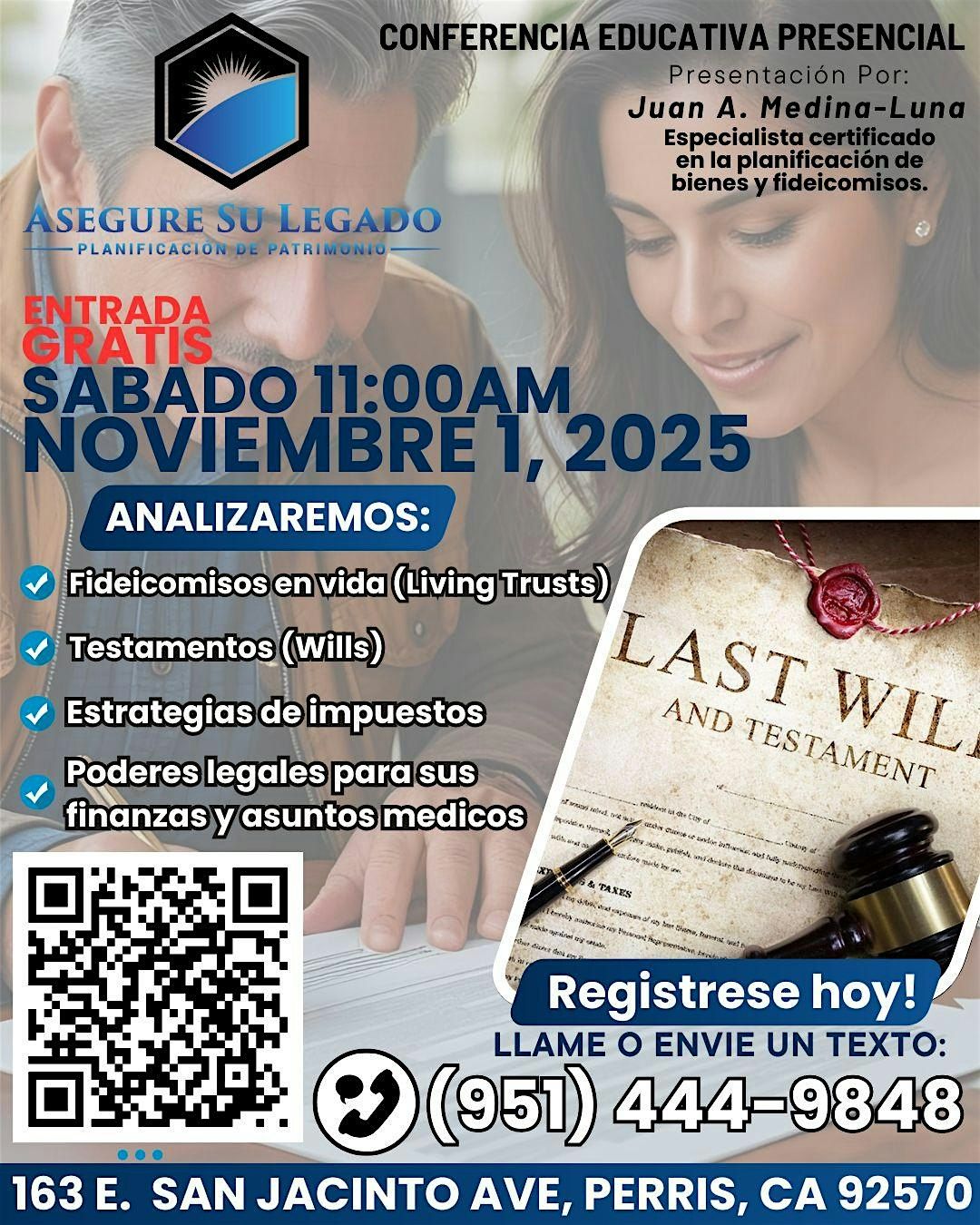 ASEGURE SU LEGADO: FIDEICOMISOS Y TESTAMENTOS PLANIFICACION DE PATRIMONIO