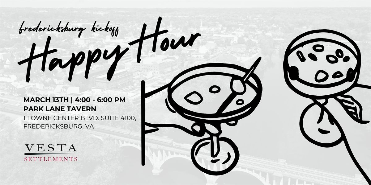 Fredericksburg Kickoff Happy Hour